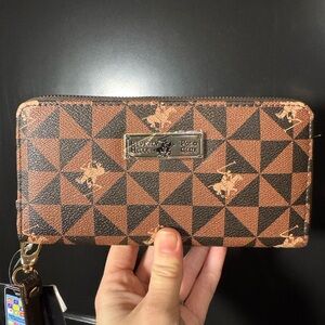 Beverly Hills Polo Club Zip Wallet